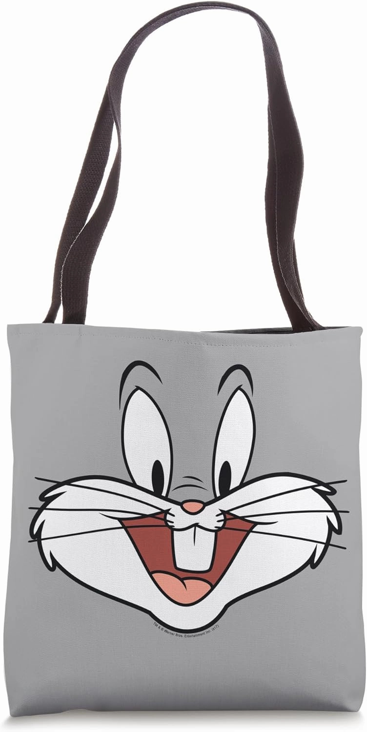 Looney Tunes Bugs Bunny Face Tote Bag