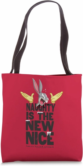 Looney Tunes Bugs Bunny Naughty Christmas Tote Bag