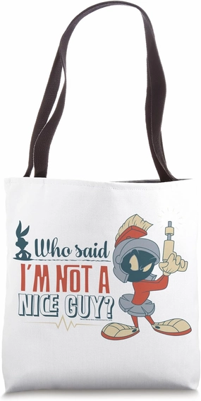 Looney Tunes Marvin the Martian Not a Nice Guy Tote Bag