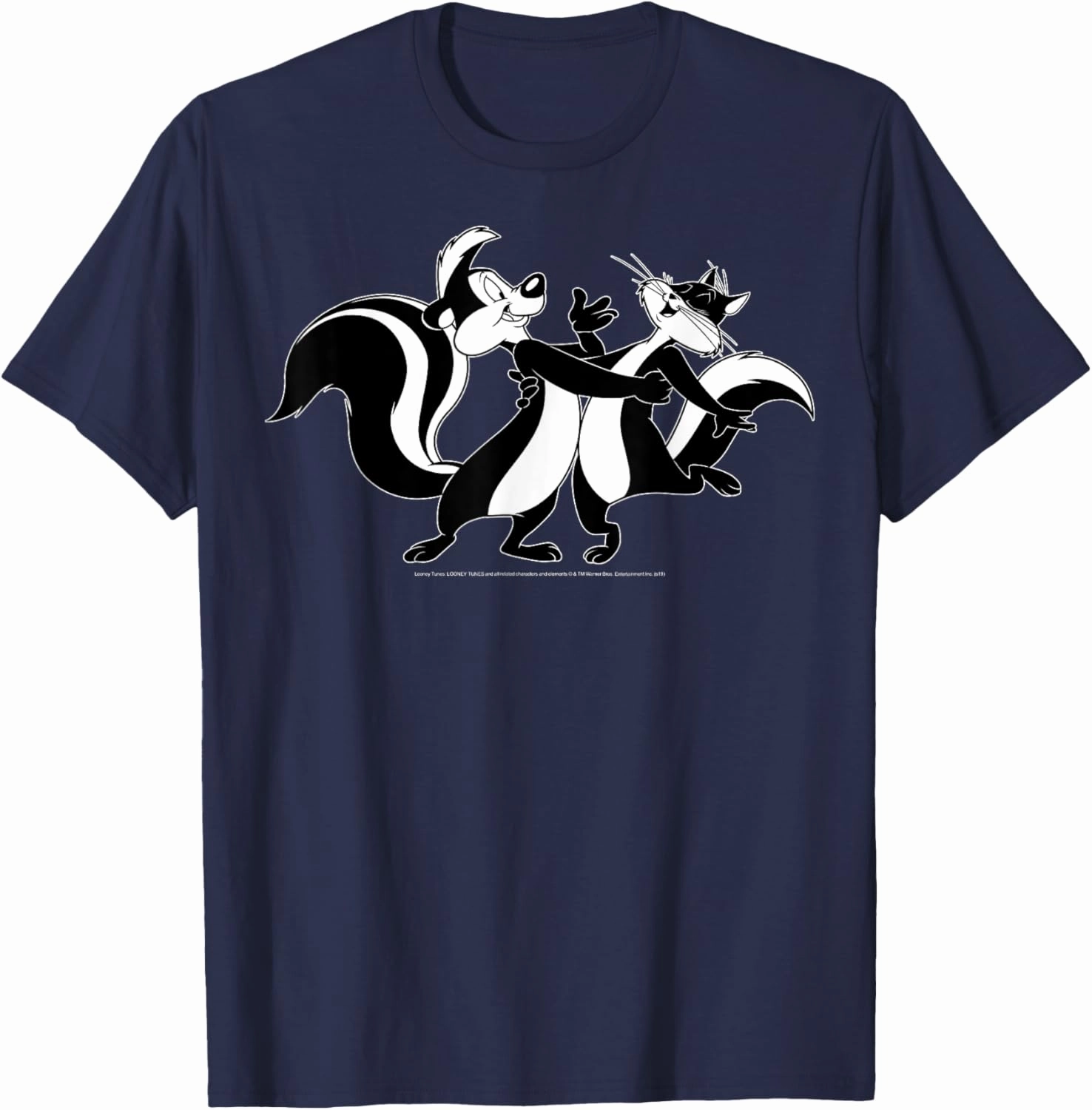 Looney Tunes Pepe Le Pew & Penelope Portrait T-Shirt