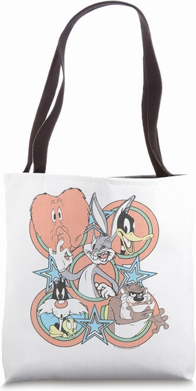 Looney Tunes Screen Stars Tote Bag