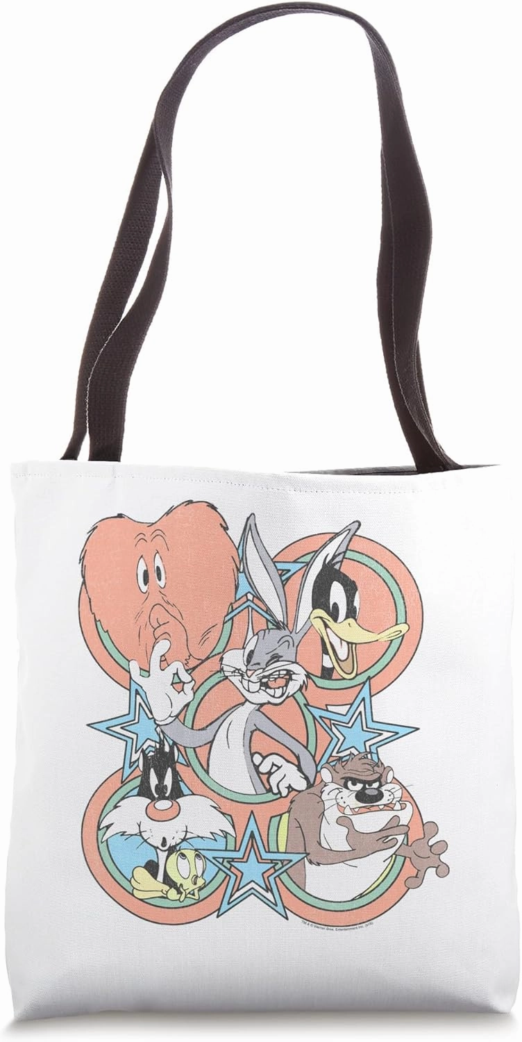 Looney Tunes Screen Stars Tote Bag