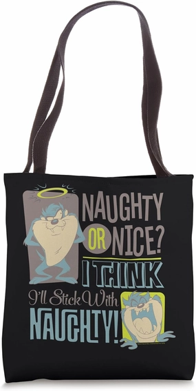 Looney Tunes Taz Naughty! Tote Bag