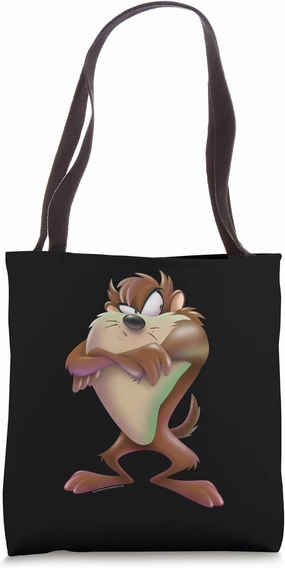 Looney Tunes Tazmanian Devil Airbrushed Tote Bag