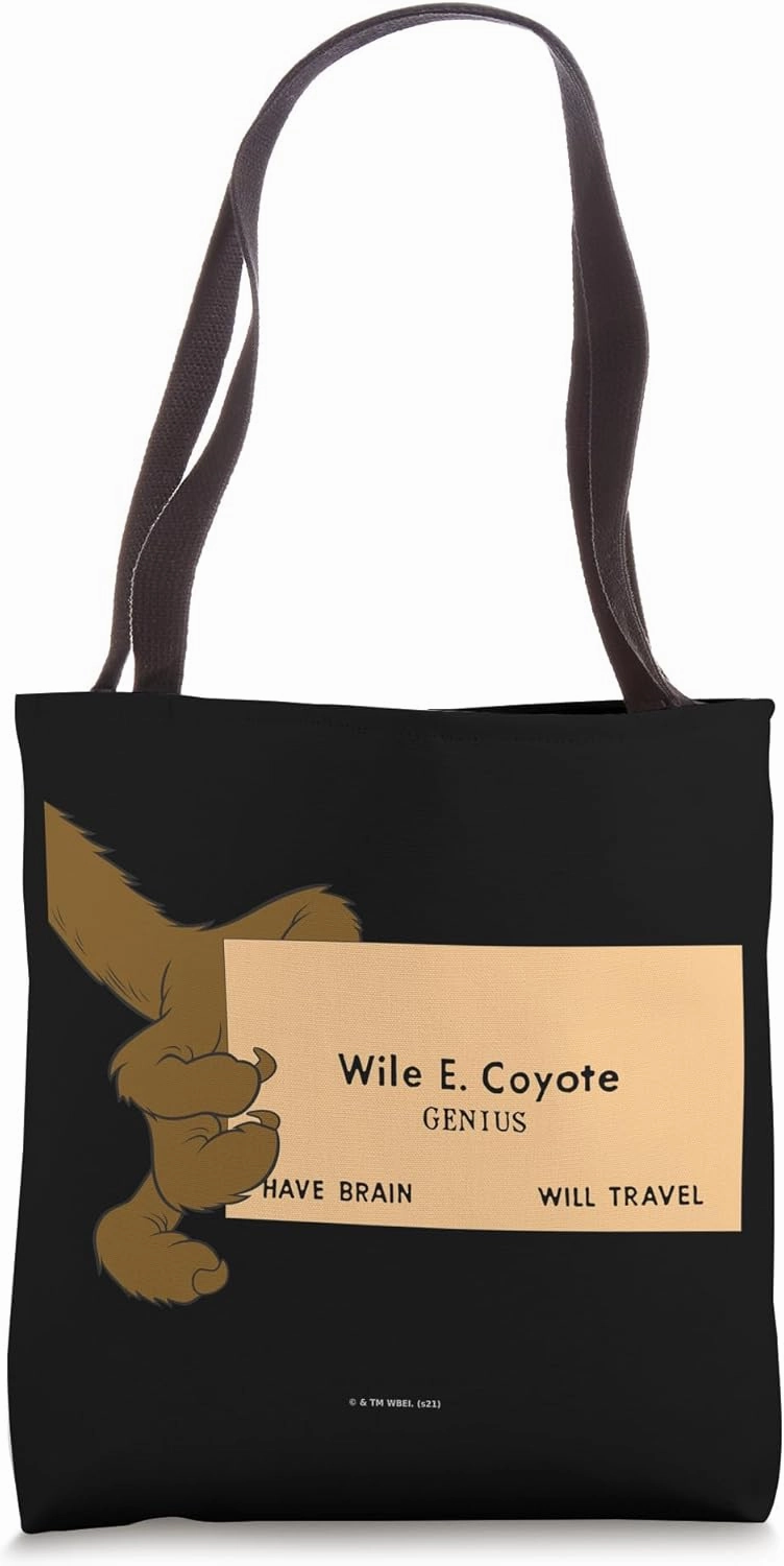 Looney Tunes Wile E. Coyote Genius Tote Bag
