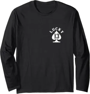 Lucky Number 13, 13 T-Shirt, 13 on Hoodie Glück 13 Shirt Biker Long Sleeve T-Shirt