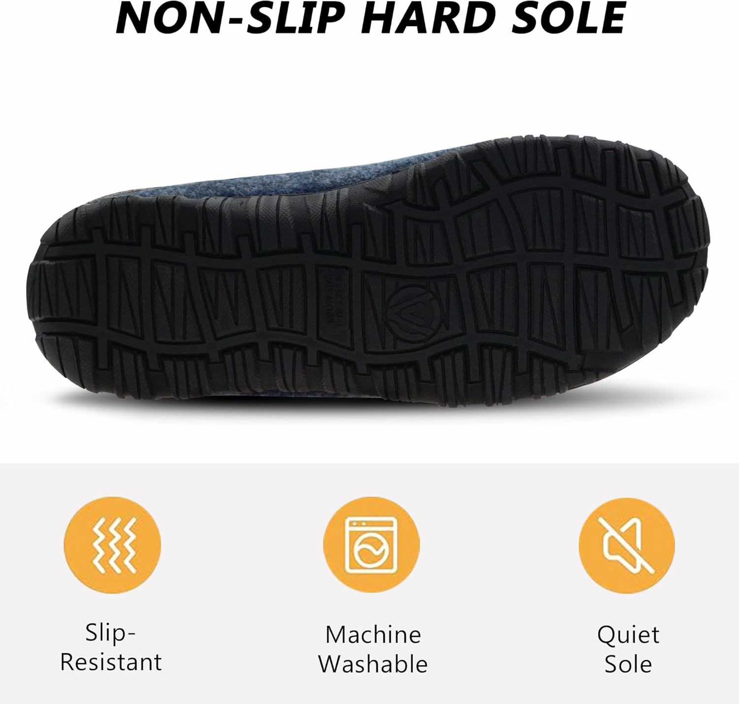 Lulex Mens Slippers Memory Foam House Slippers Indoor Outdoor Warm Fuzzy Comfy Fluffy House Shoes