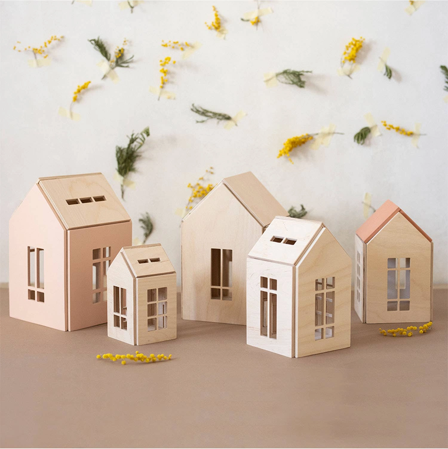 Magnetic Dollhouse - Natural, Large