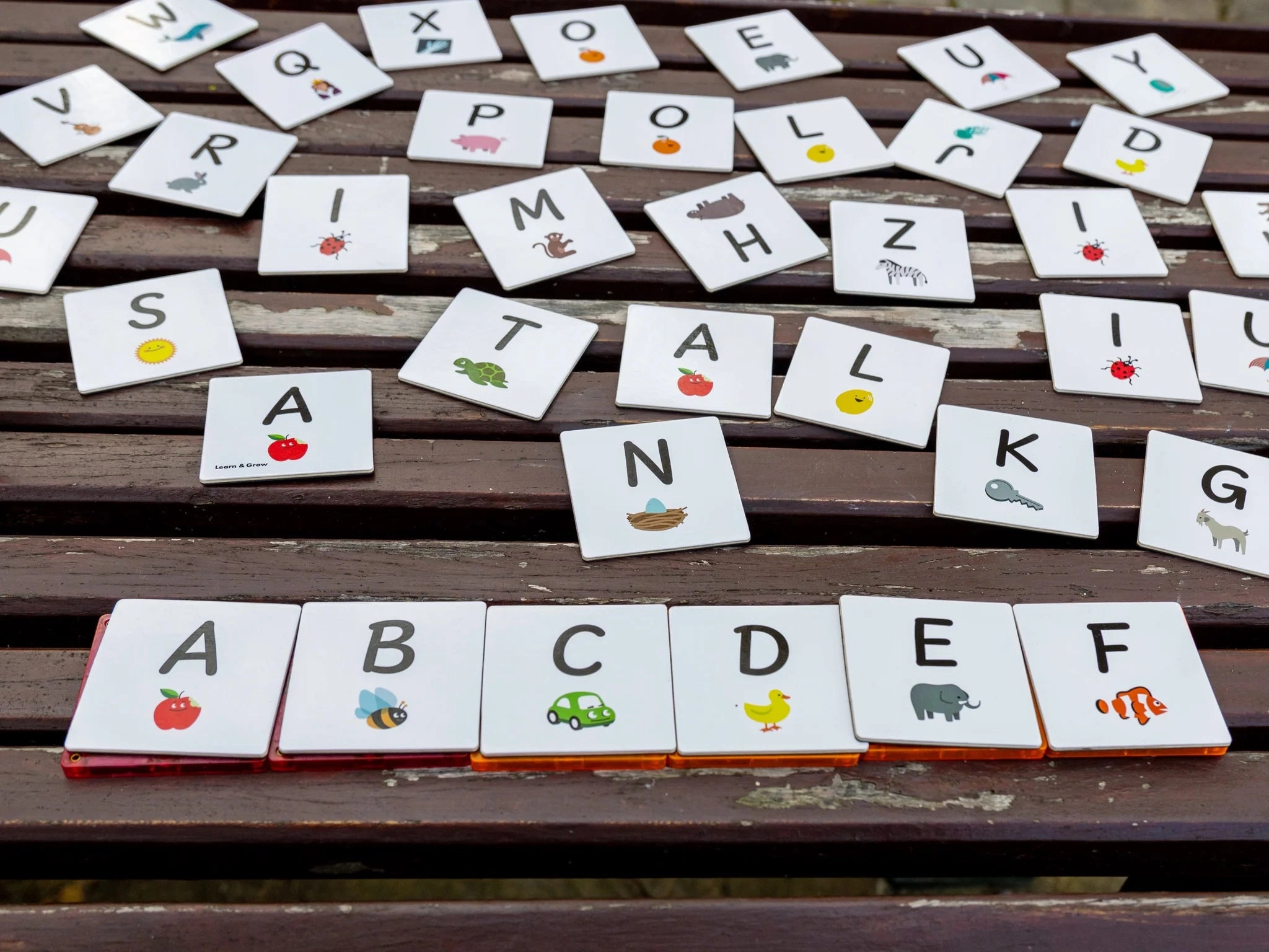 Magnetic Tile Topper - Alphabet Upper Case Pack - 40 Piece