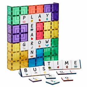 Magnetic Tile Topper - Alphabet Upper Case Pack - 40 Piece