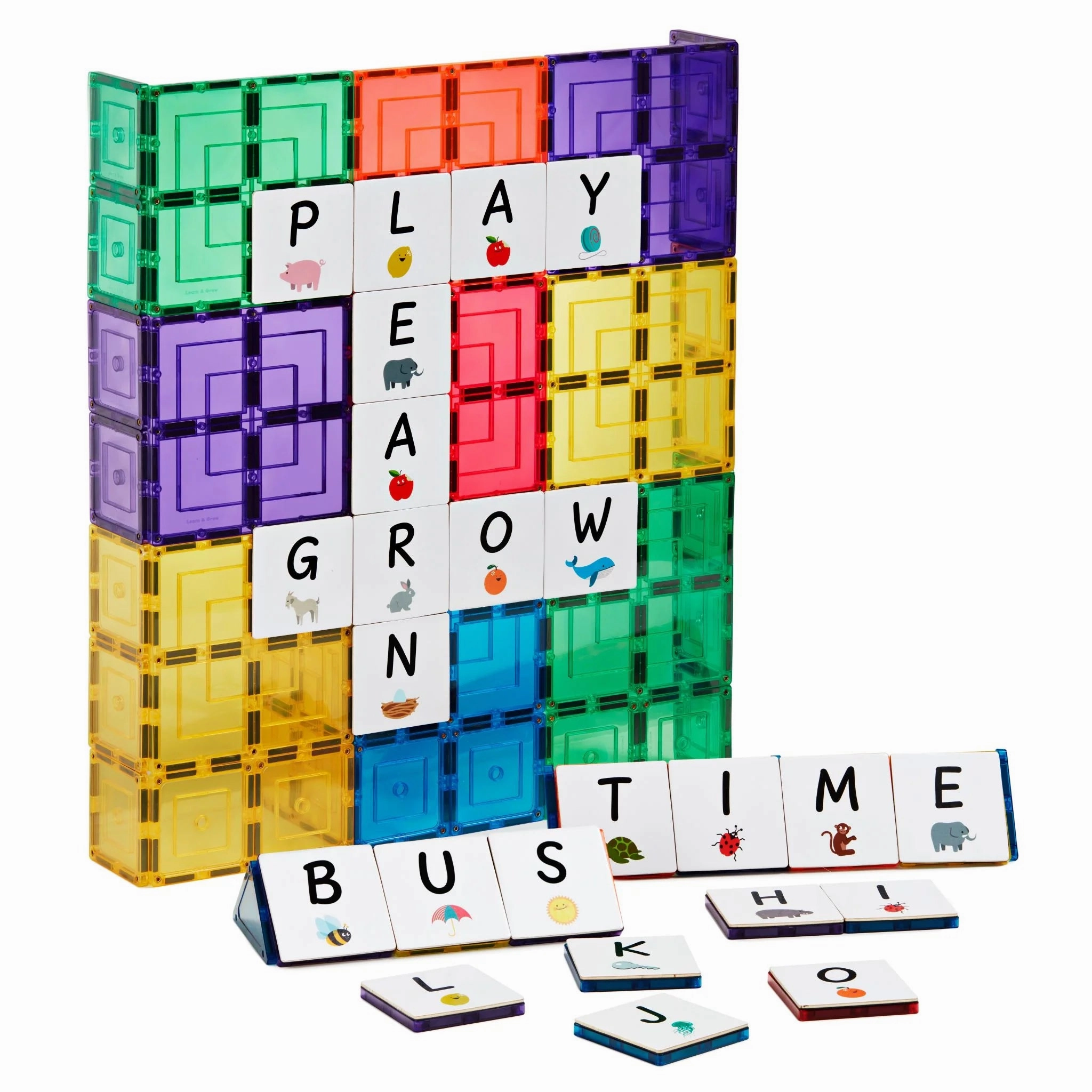 Magnetic Tile Topper - Alphabet Upper Case Pack - 40 Piece