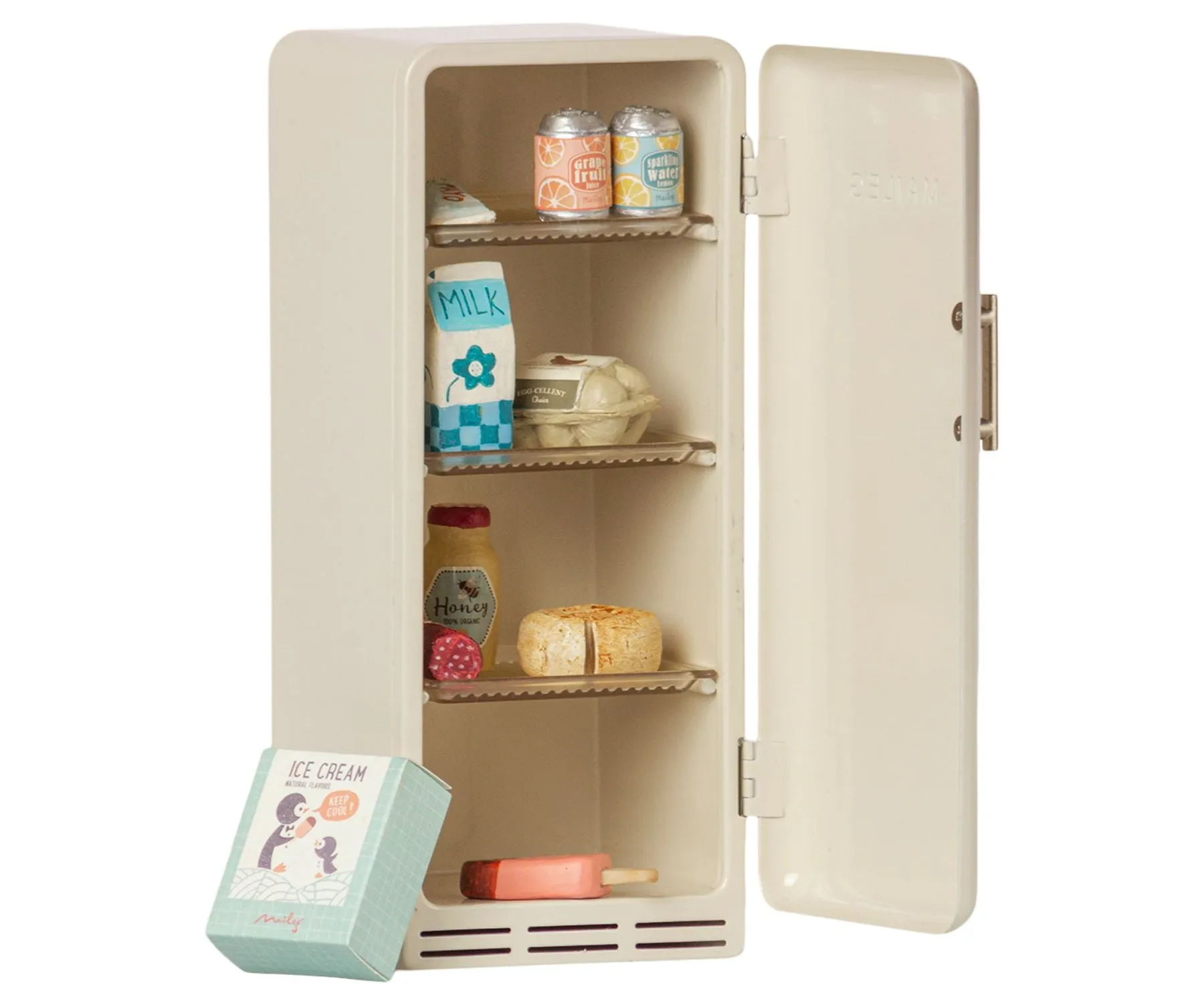 MAILEG Miniature fridge | Off white