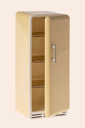 Maileg - Miniature Fridge - Yellow