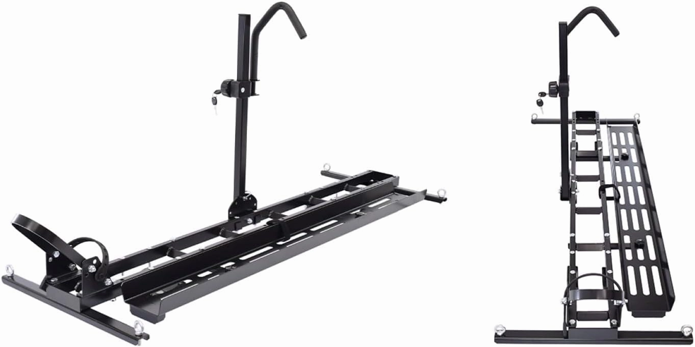 Malone MPG586B3 EcoLight 3 Bike Trailer with 3 Carriers | Supports Bicycles, Fat Bikes, and E-Bikes | 400 lbs Load Capacity | 20"-29" Wheels with up to 5" Wide Tires