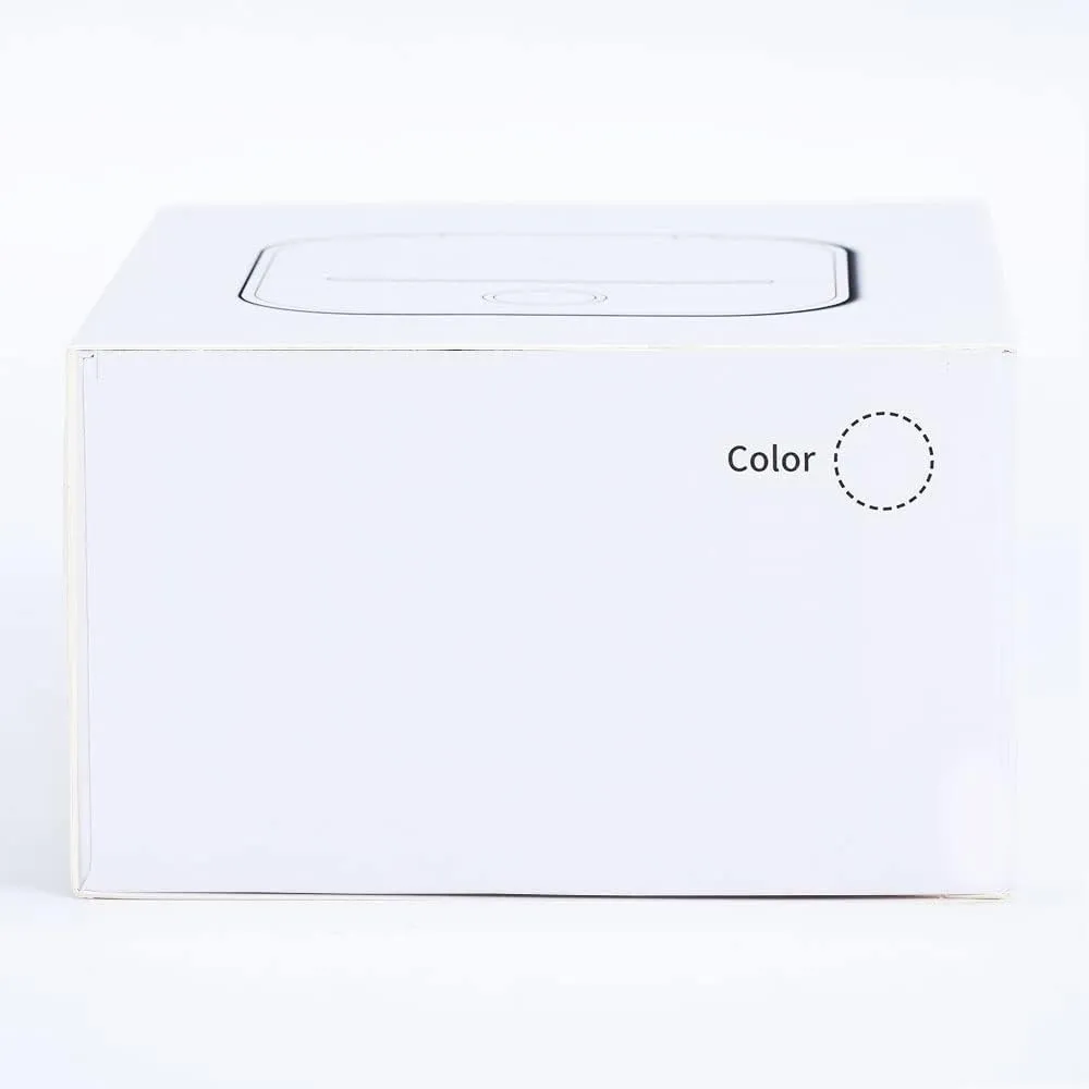 Memoking Mini Portable Printer - T02 Inkless Pocket Thermal Sticker Maker Mini Sticker Printer Mobile Label Maker for Student, Gift, White (Bunny Case Not Included)