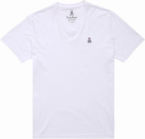 Mens Gray Classic V Neck TEE - B6U100CRPC