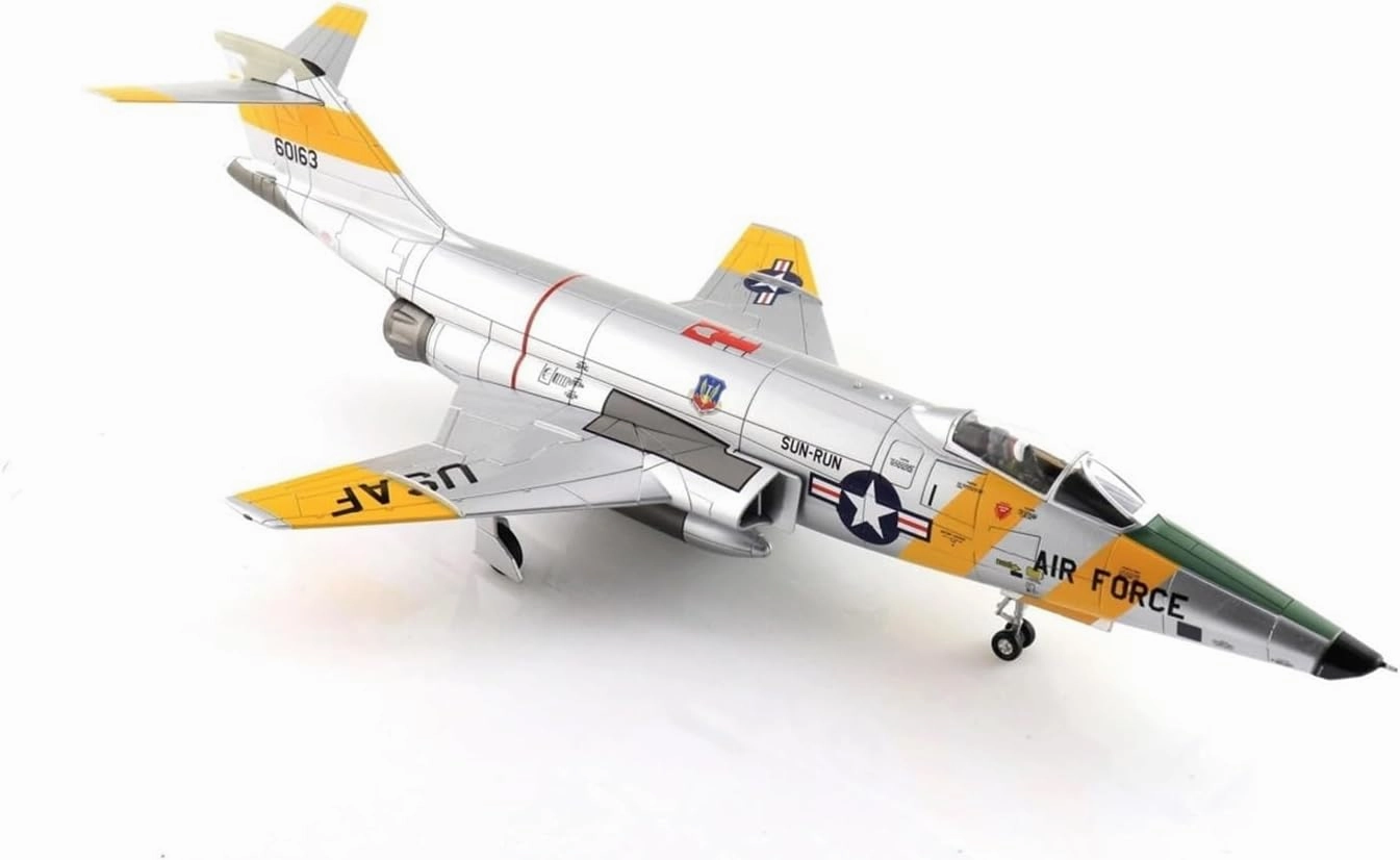 Metal Aircraft Model 1/72 for HA9304 Force RF-101C Reconnaissance Fighter Operation 1957 Alloy Collection Model Military Enthusiast Aviation Enthusiasts