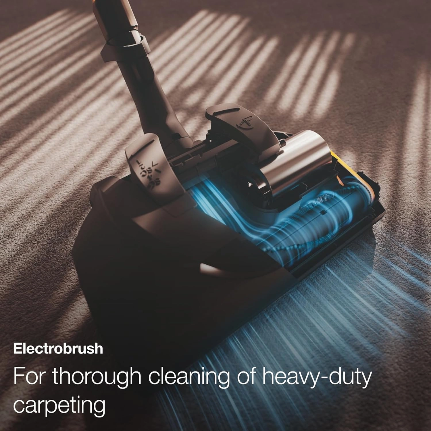 Miele Complete C3 Kona Powerline Vacuum Cleaner for Heavy Duty Carpets, in Obsidian Black