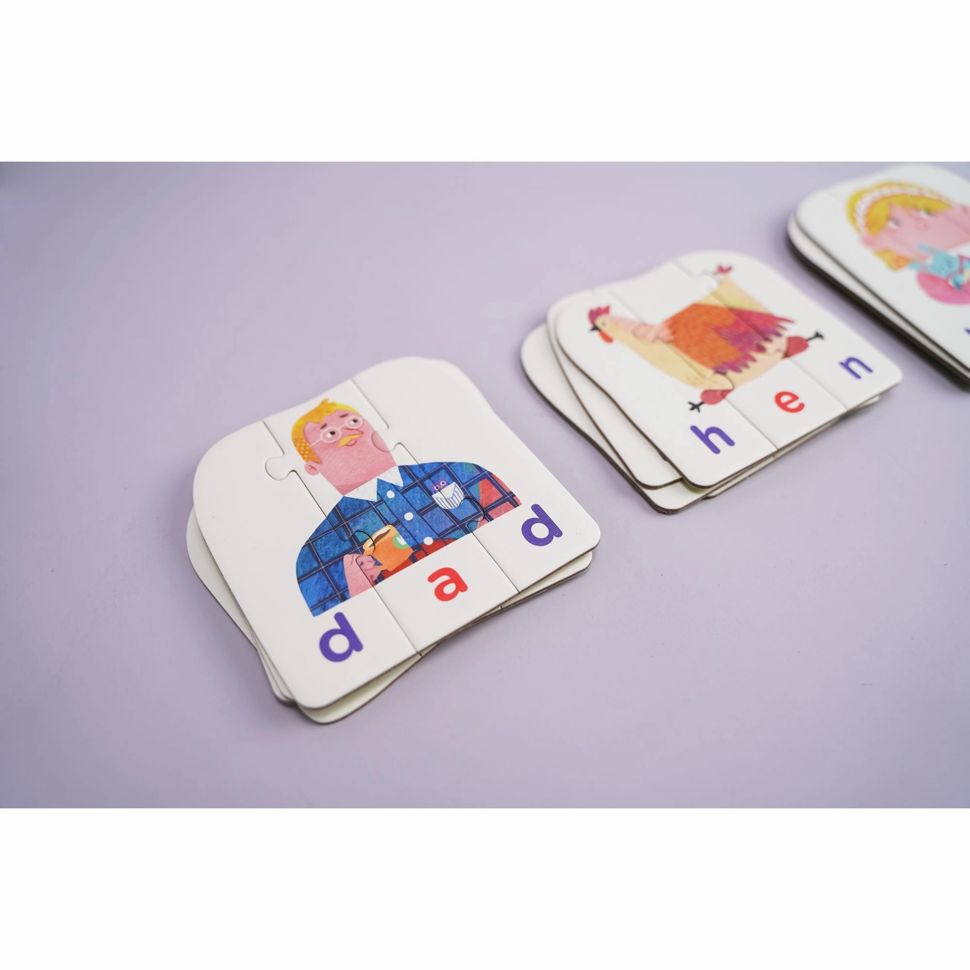 MierEdu Spelling 3 Letters Words Puzzle