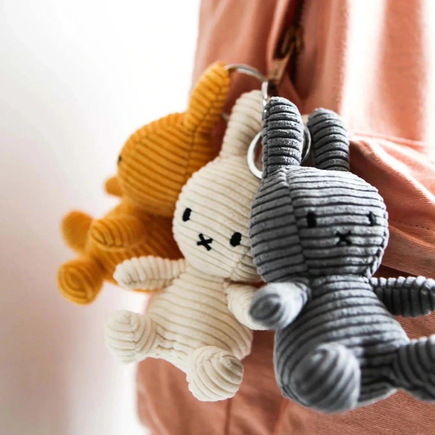Miffy Keychain Corduroy 10cm