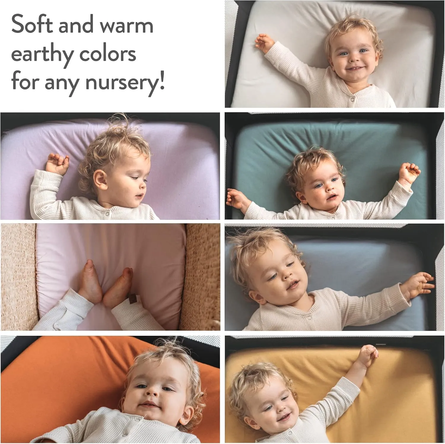Mini Portable 24x38 Fitted Crib Sheets – Compatible with Dream on Me, Delta Porta Crib and Arms Reach Ideal Cosleeper – 100% Jersey Cotton – Dusty Blue   Navy – 2 Pack