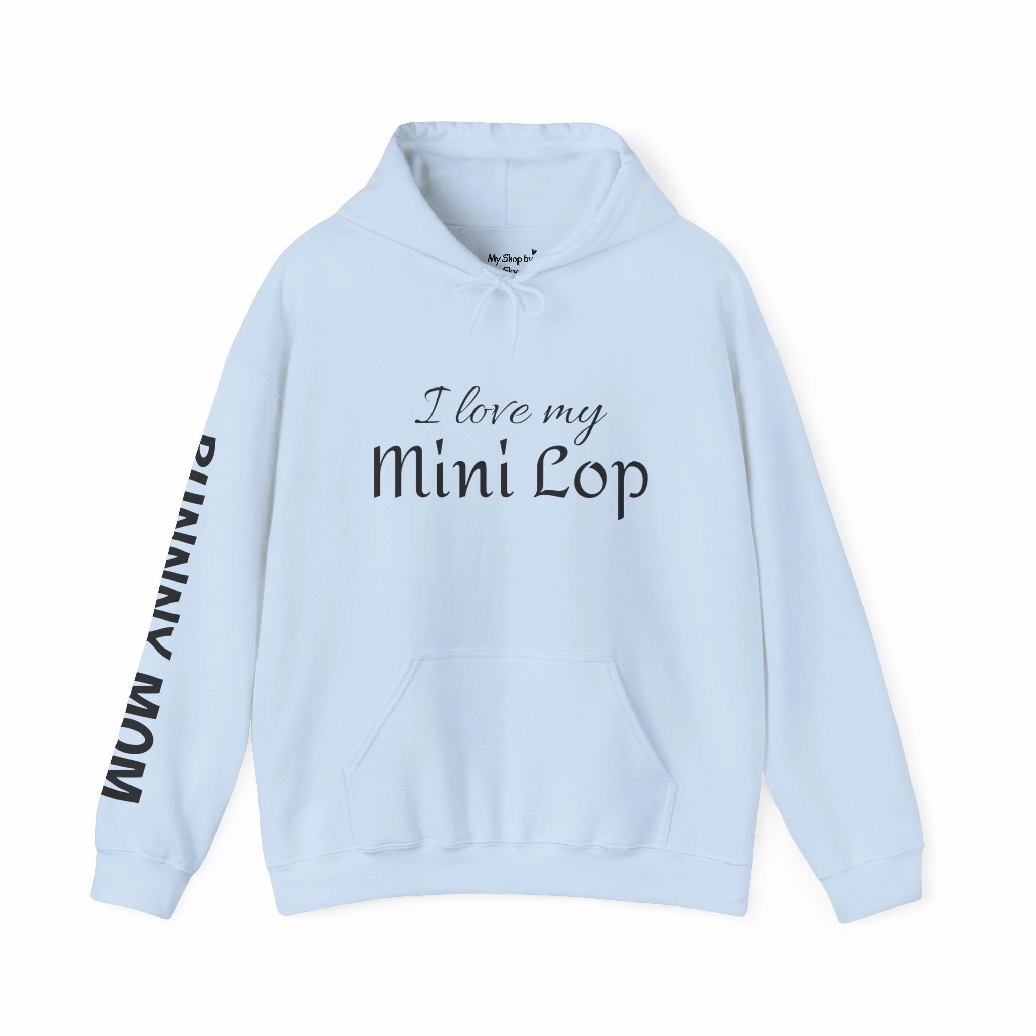 Mini lop bunny mom hoodie