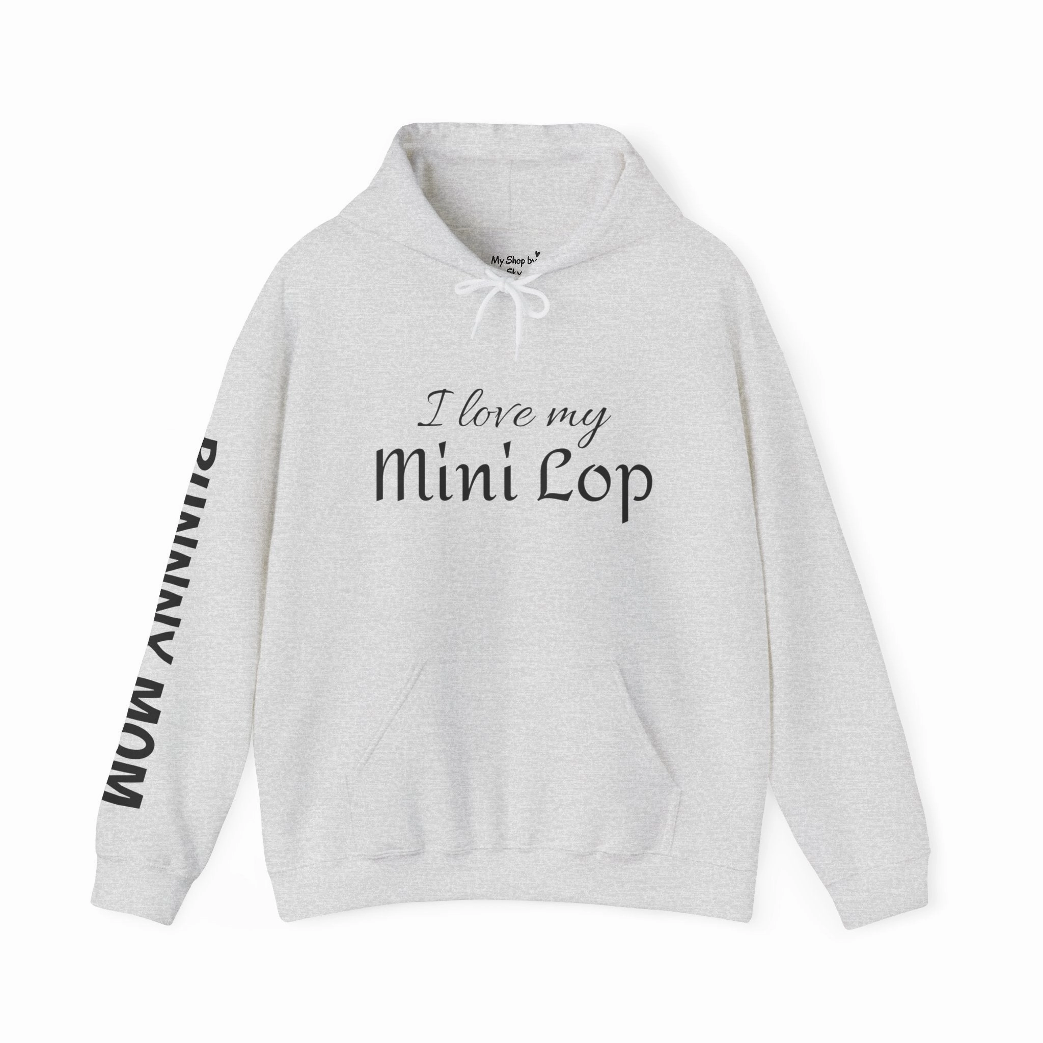 Mini lop bunny mom hoodie