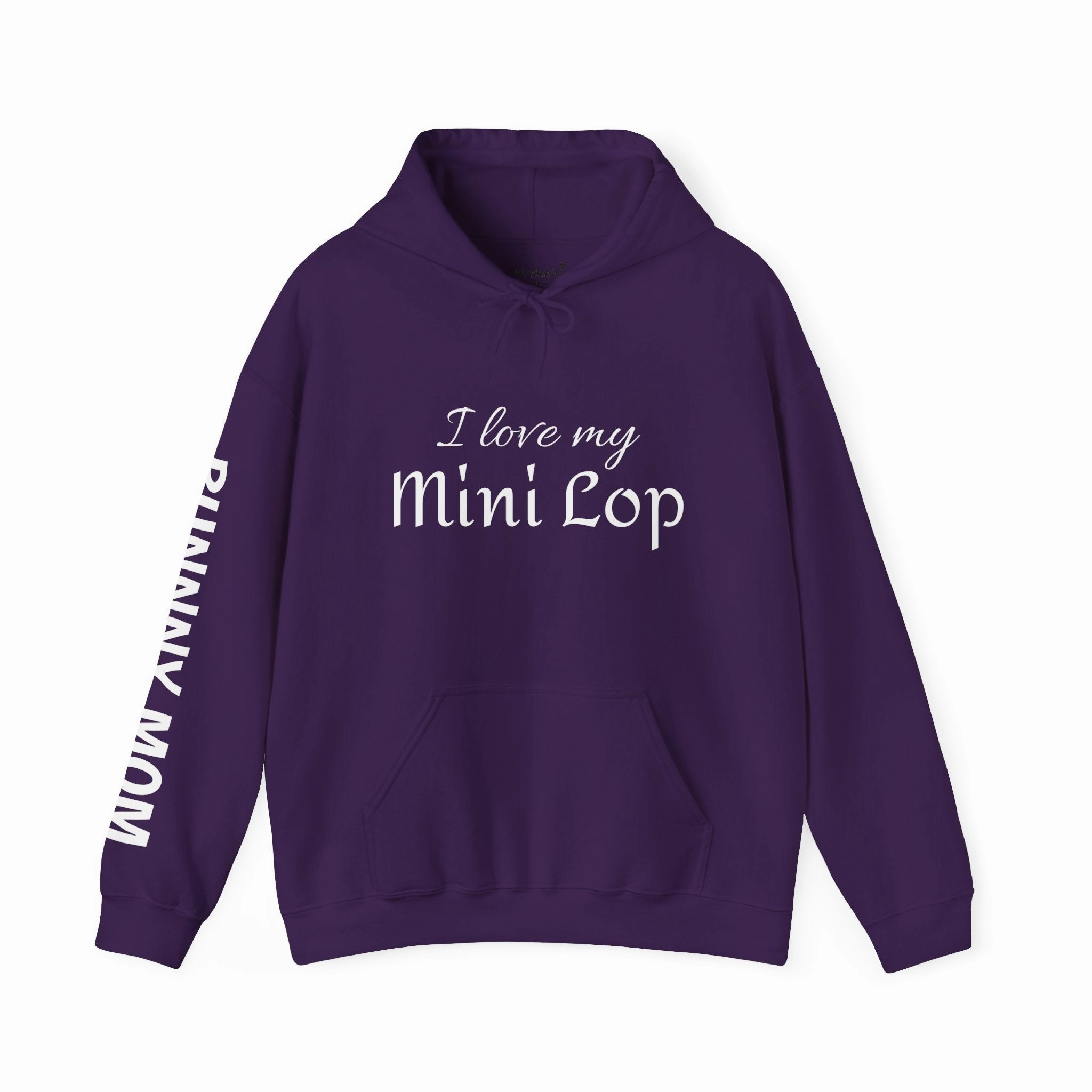 Mini lop bunny mom hoodie
