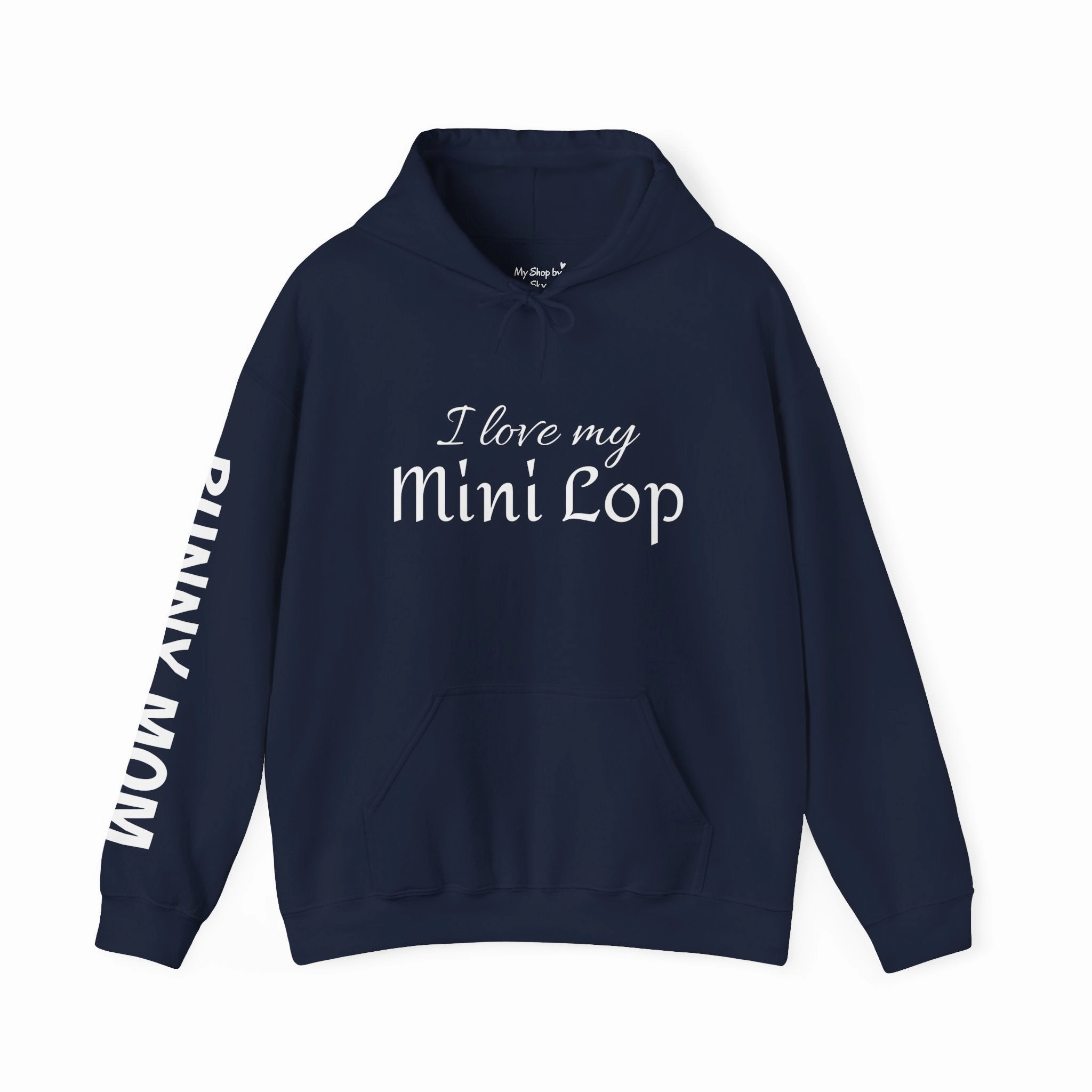 Mini lop bunny mom hoodie