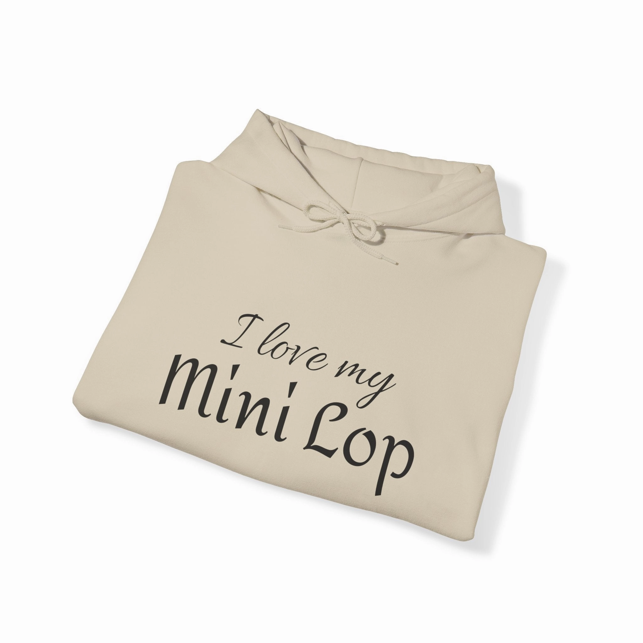 Mini lop bunny mom hoodie