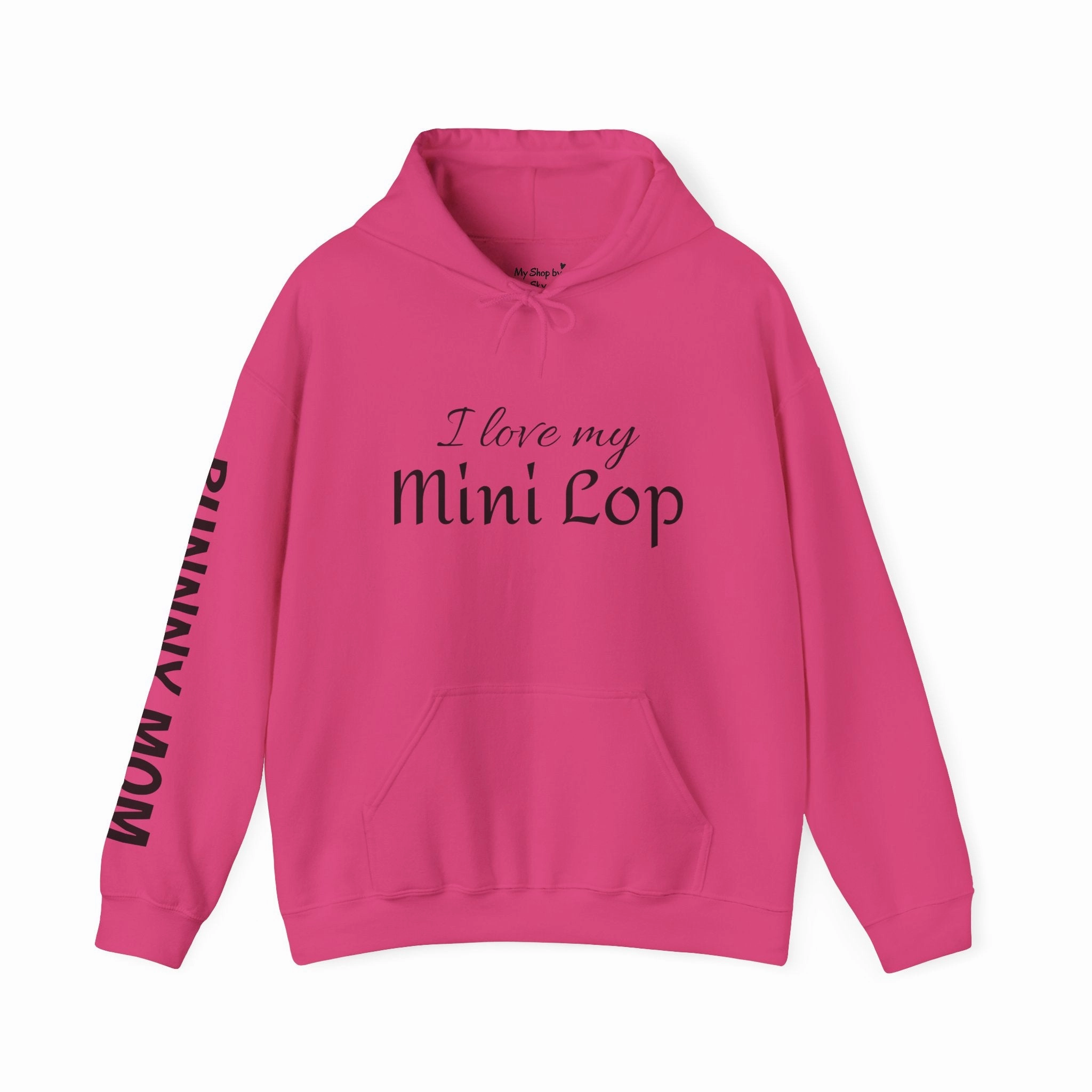 Mini lop bunny mom hoodie