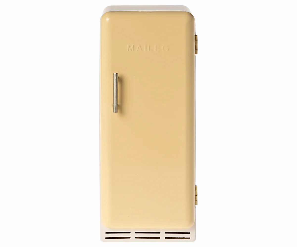 Miniature Fridge, Yellow