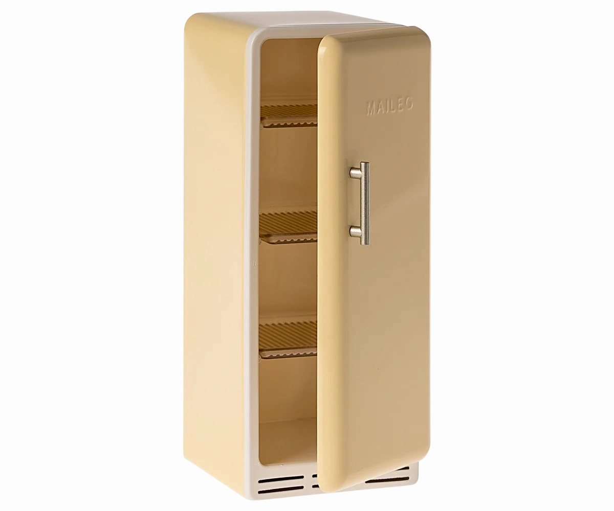 Miniature Fridge, Yellow