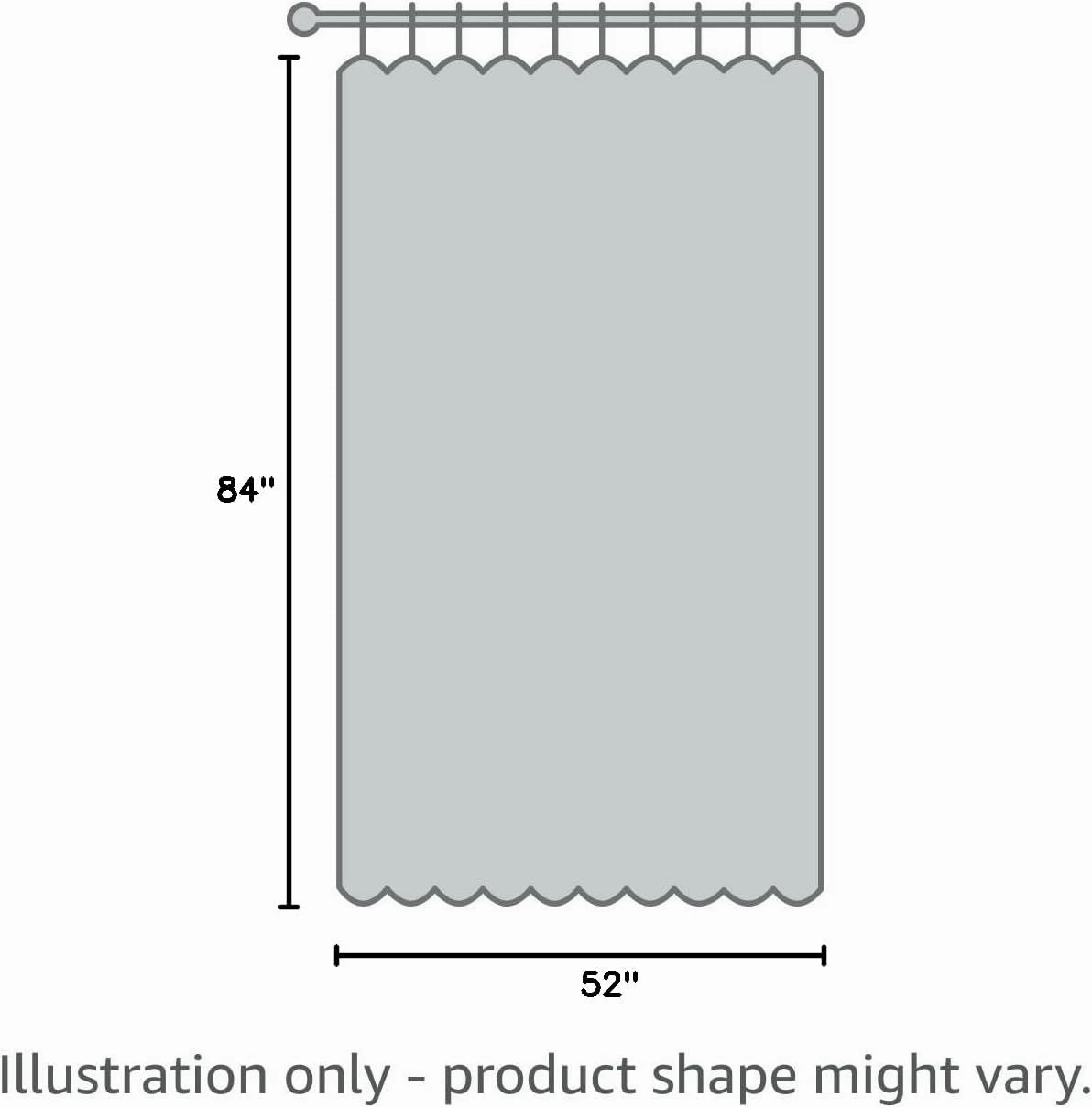 MIULEE Buffalo Plaid Curtains for Farmhouse Bedroom, Blackout Window Drapes with Grommets for Living Room Darkening Light Blocking and Thermal Insulated Set of 2 Panels, W 52" x L 84" Navy and White