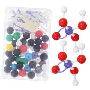 Mobestech 1set Molecular Model Kit for Chemistry Education Assembly Kit Bonds for Students Teachers and Scientific Experiments Interactive Molecular Structure Tool