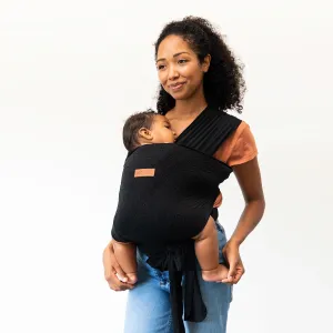 MOBY Easy Wrap Carrier by Petunia Pickle Bottom - Black Eyelet