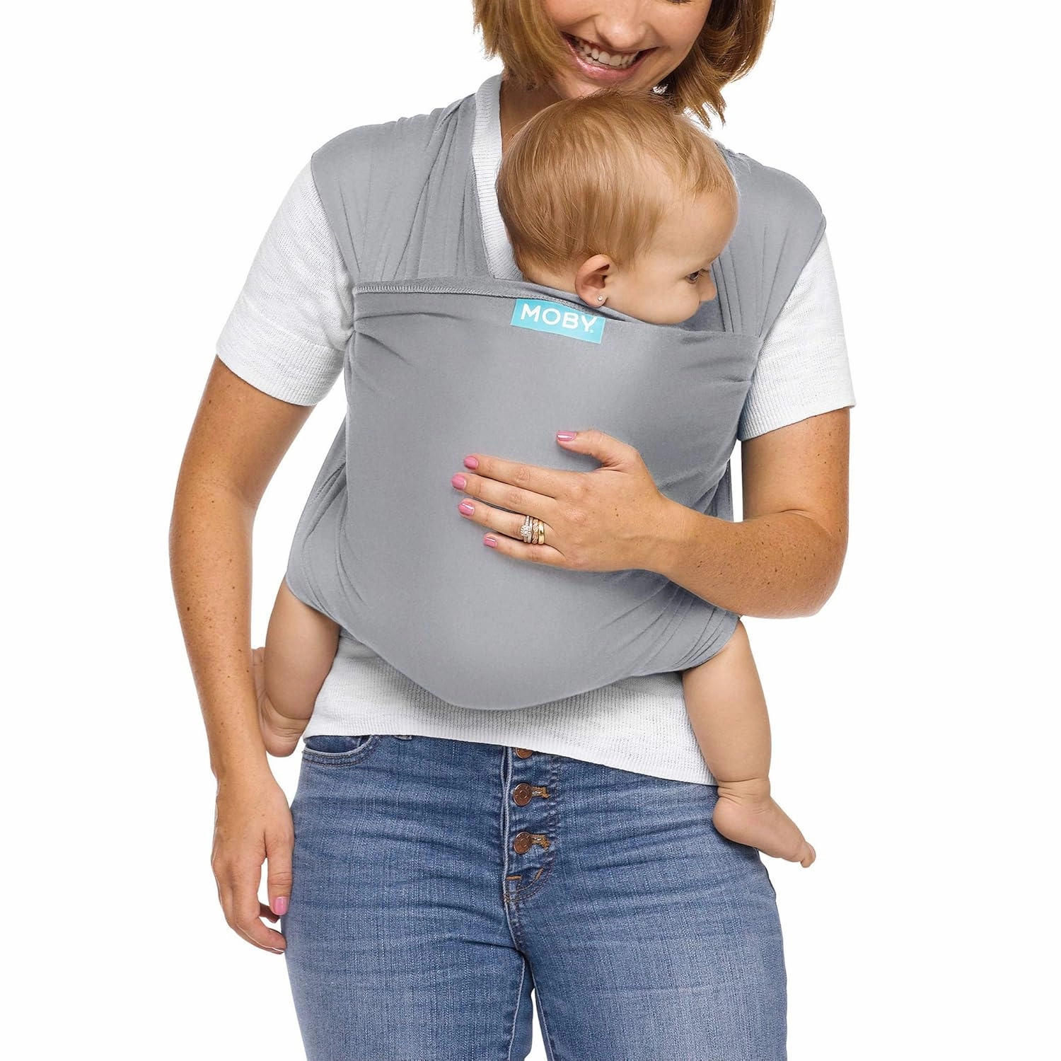 Moby Wrap Baby Carrier - Limited Edition Coastal Collection - Harbor Mist