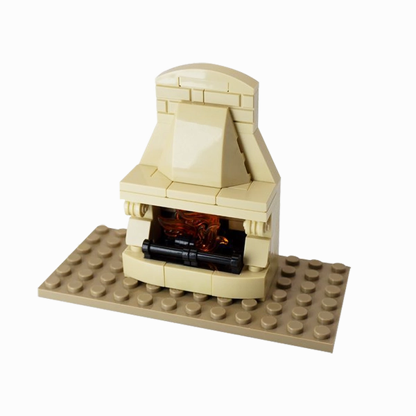 MOC-136396 Classic Fireplace