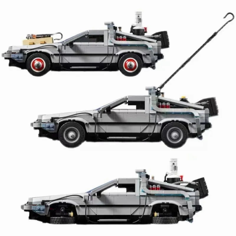 MOC Tech Experts DeLorean DMC-12 Back To The Future Car Bricks Toy