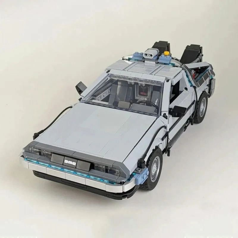 MOC Tech Experts DeLorean DMC-12 Back To The Future Car Bricks Toy