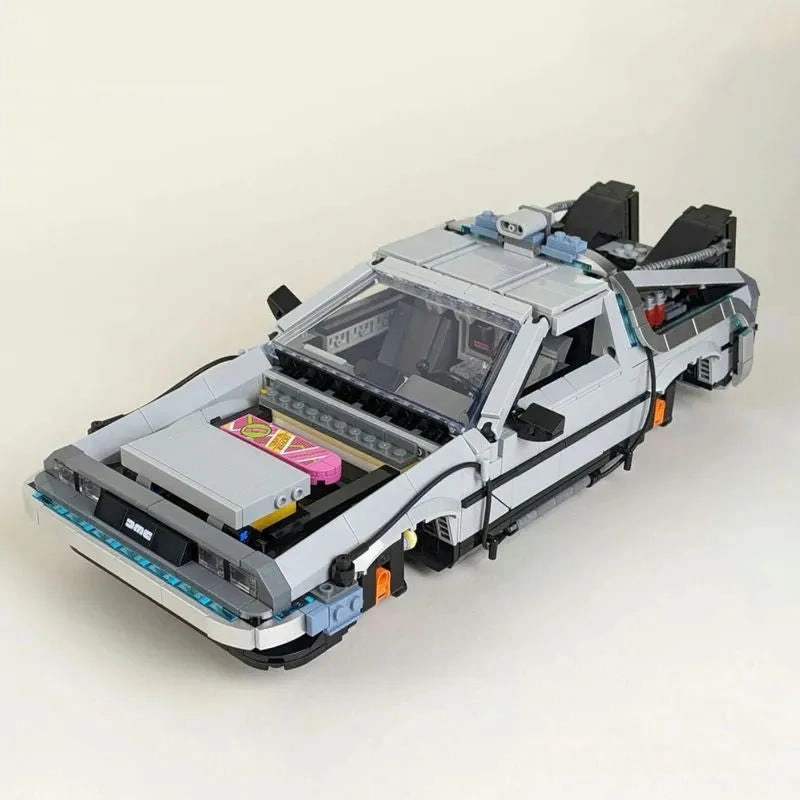 MOC Tech Experts DeLorean DMC-12 Back To The Future Car Bricks Toy