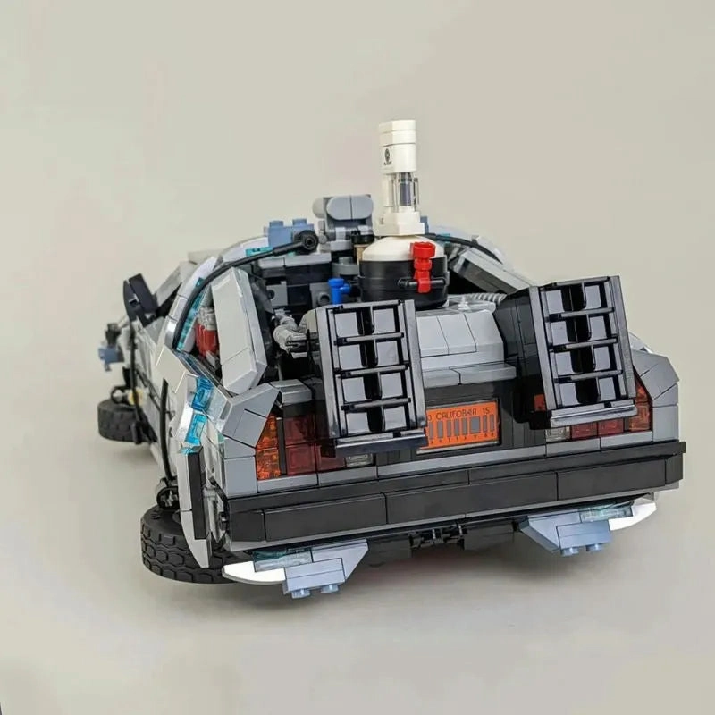 MOC Tech Experts DeLorean DMC-12 Back To The Future Car Bricks Toy