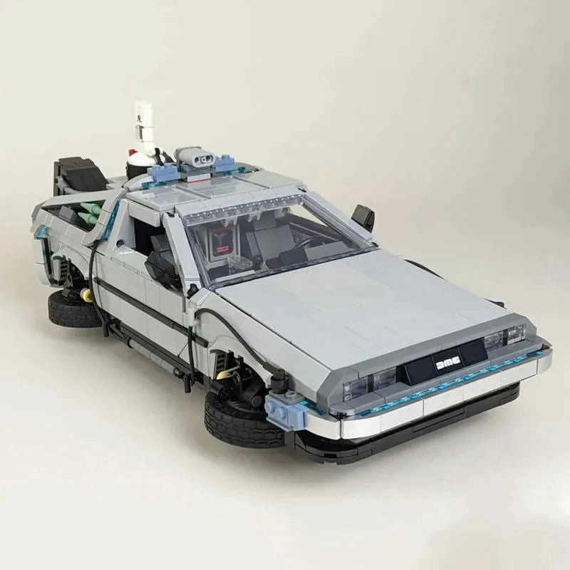 MOC Tech Experts DeLorean DMC-12 Back To The Future Car Bricks Toy