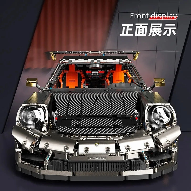MOC Tech RC Super Classic Sports Car Bricks Toys T5037BP