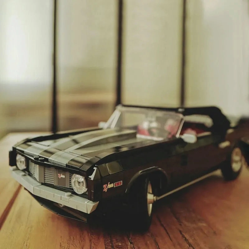 MOC Technical Expert 1989 Chevrolet Camaro Car Bricks Toys