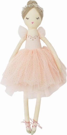 MON AMI Belle The Ballerina Stuffed Doll – 20”, Plush Ballerina Doll for Girls, Use as Toy or Room Decor