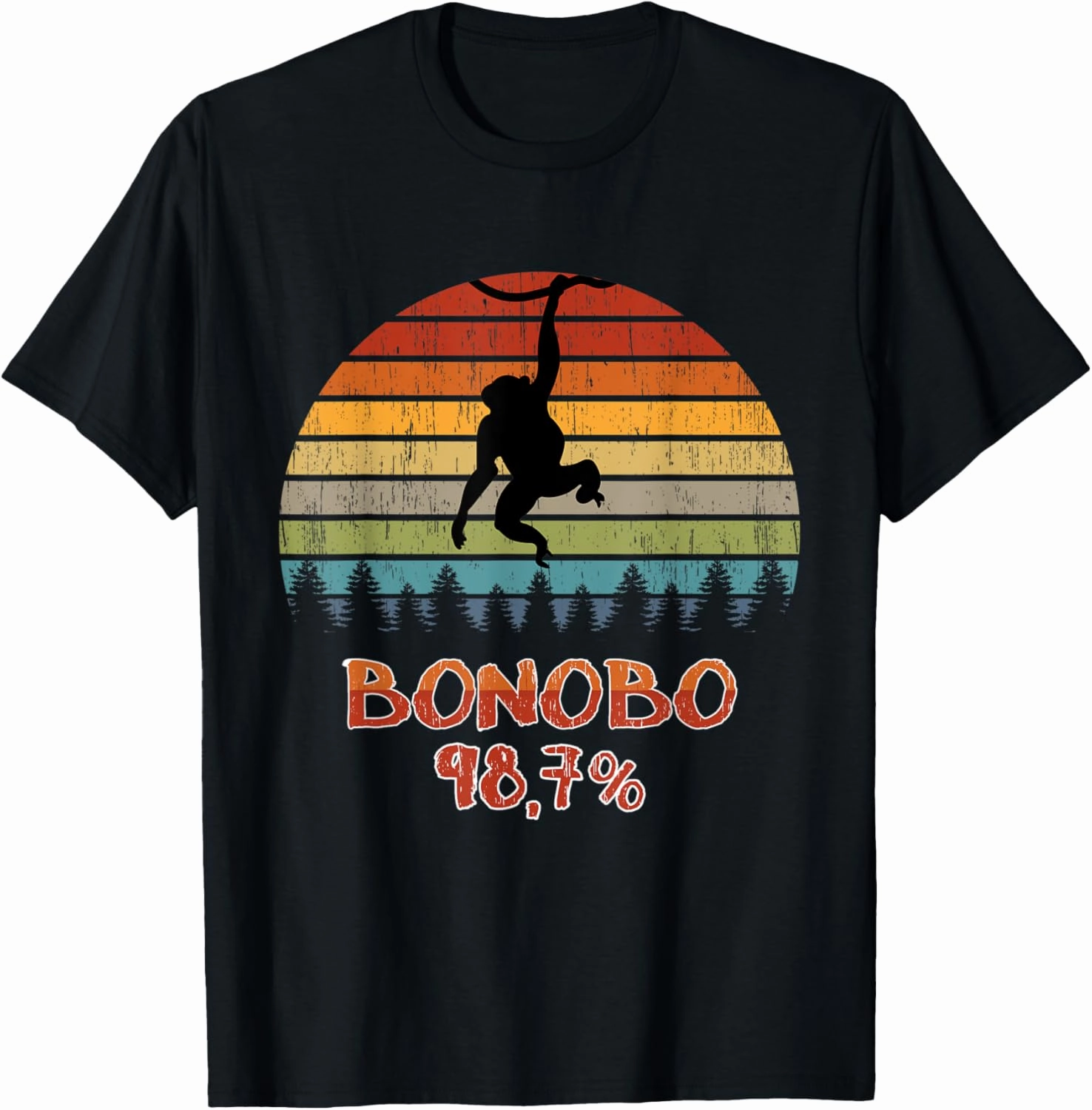 Monkey with chimpanzee bonobo DNA T-Shirt
