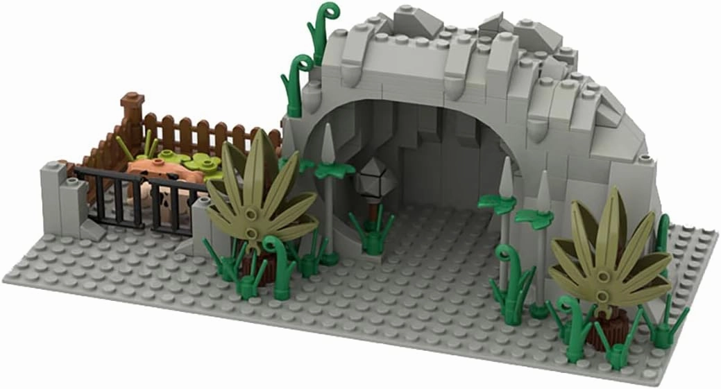 Montain Cave Building Blocks War Building Bricks Kit DIY Building Set Compatible All Major Brands (#3)