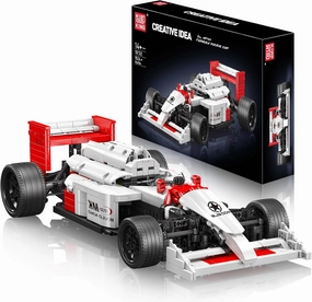 Mould King 10132 Racing Car Model Building Blocks Kit, Buildable Collectible Set for Adults, Build and Display Model for Car Lovers (1524 PCS)