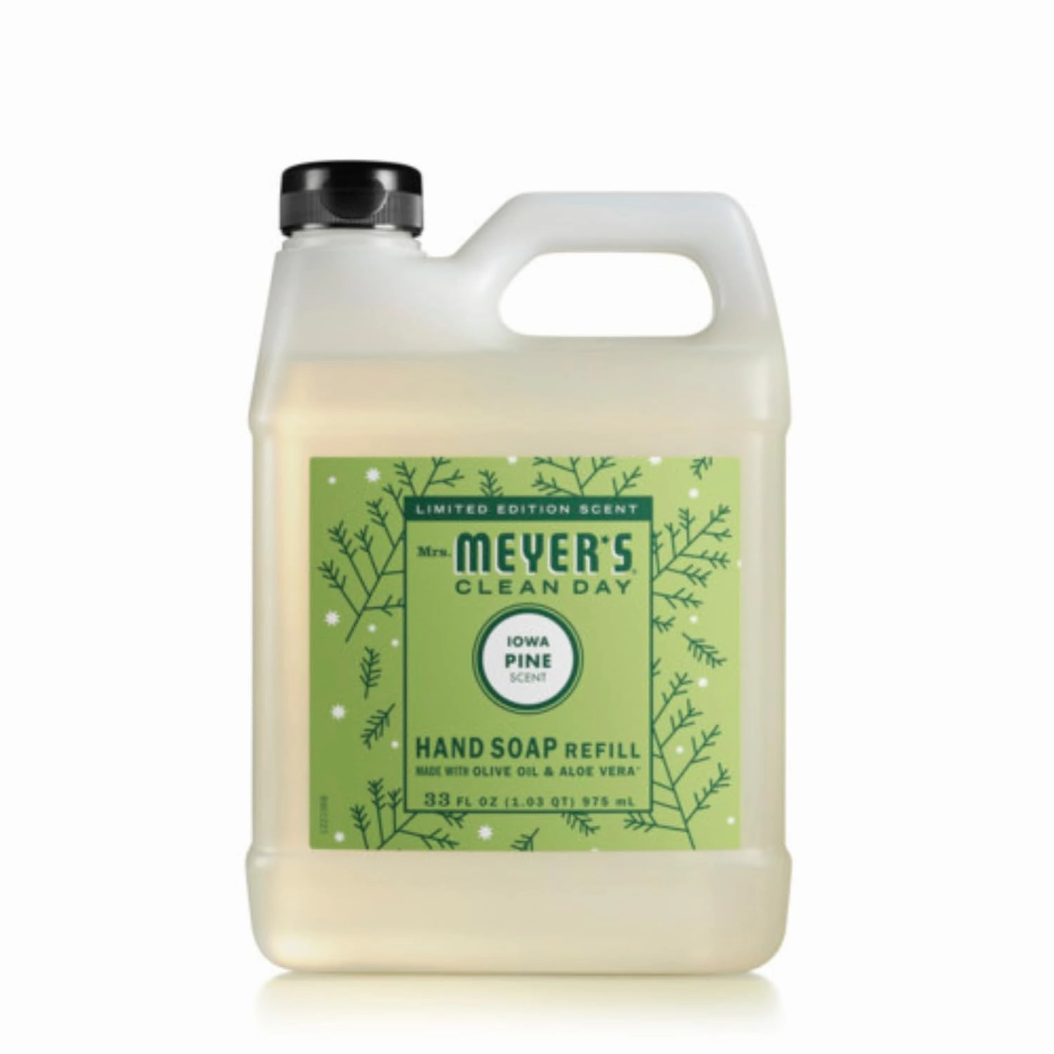 MRS. MEYER'S CLEAN DAY Liquid Hand Soap Variety Pack Scent, 33 OZ Refill   12.5 OZ, 1 CT (Iowa Pine)